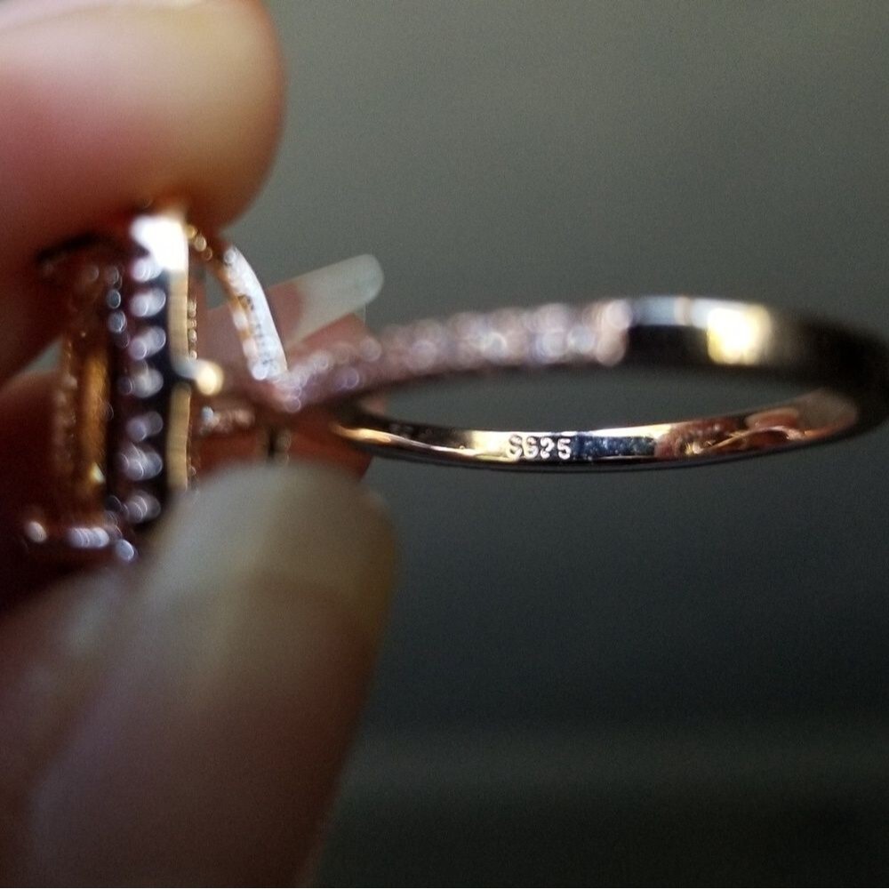 🍒NEW🍒 GORGEOUS SIMULATED CITRINE RING - Picture 9 of 13